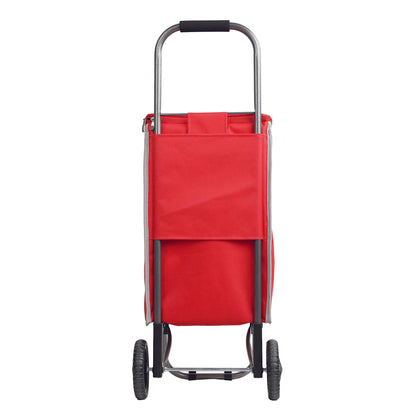back view of the shopping cart